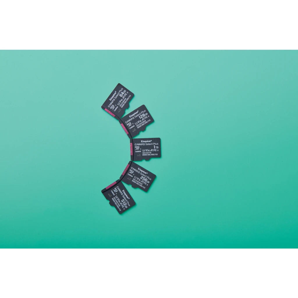 Imagen 9 de Memoria microSDXC 1TB Kingston Canvas Select Plus Clase 10 UHS-I Lec150MB/s