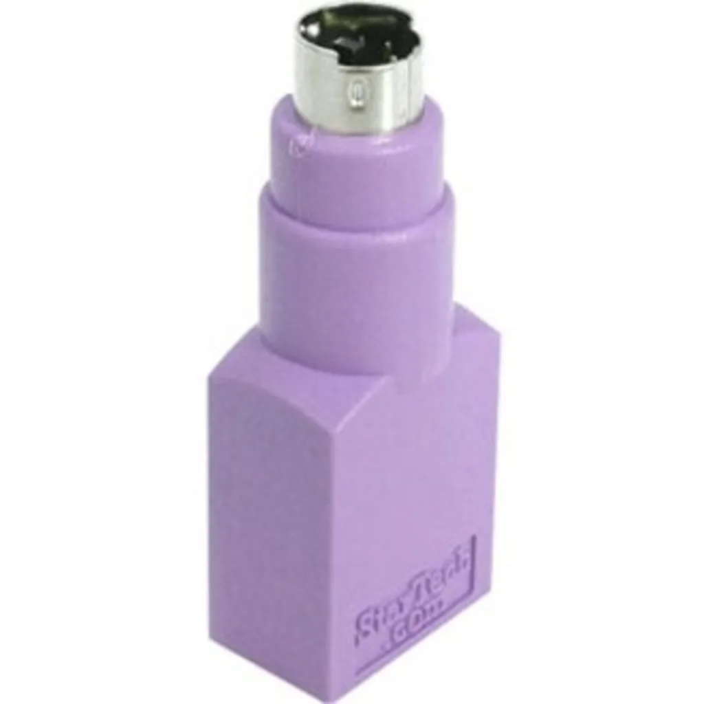 Imagen 3 de Adaptador Teclado USB a conector PS/2 PS2 MiniDIN - Hembra USB - Macho Mini-DIN
