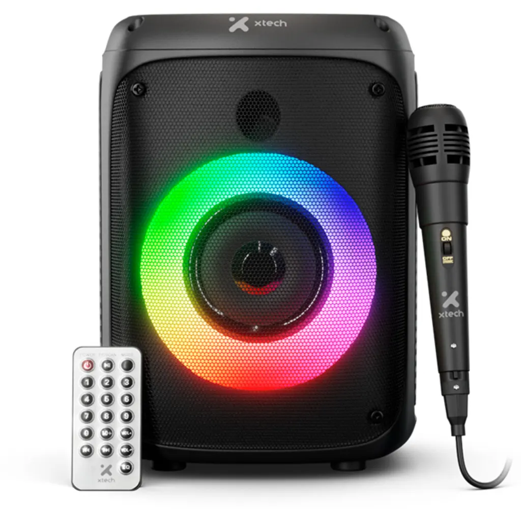 Imagen 1 de Xtech XTS-661 - Speaker - Black - BronteX Wls with LED wired Mic