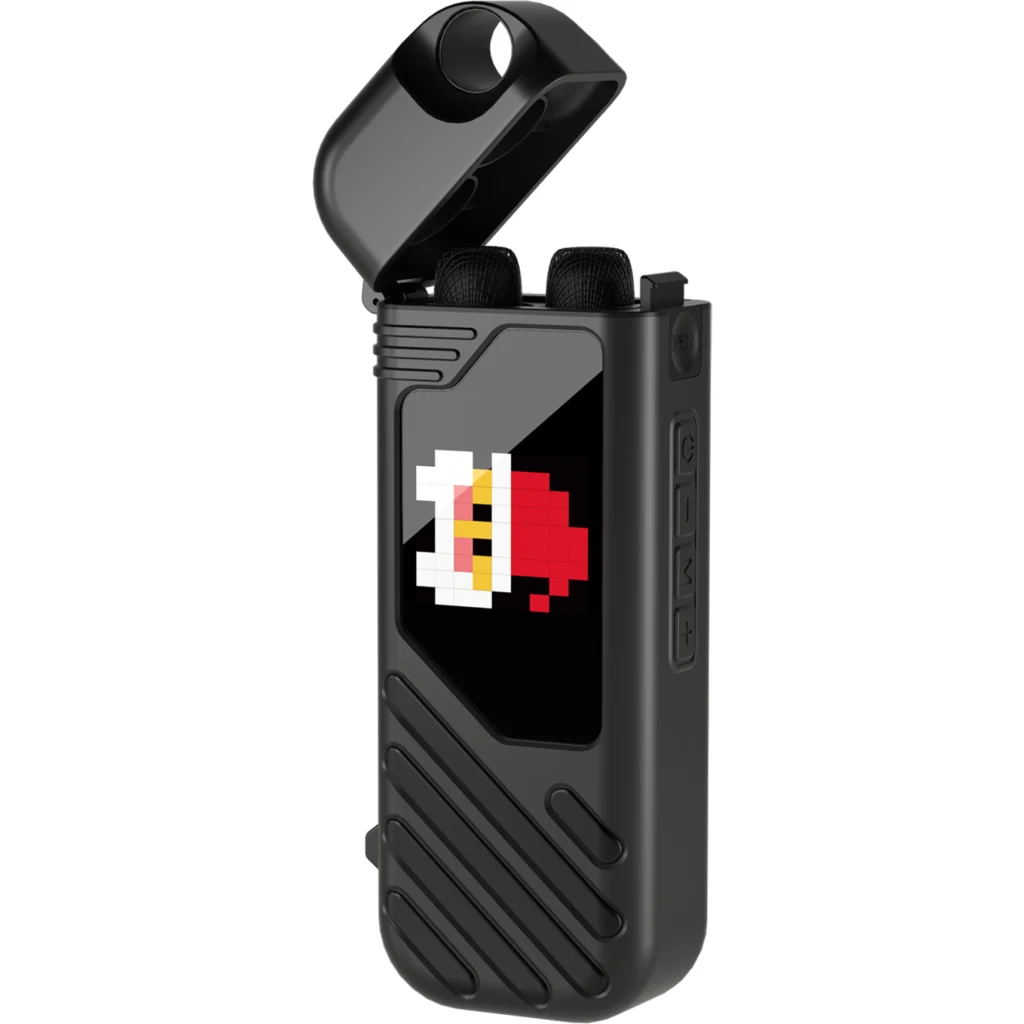 MLAB KARAOKE PATTERN SHOW VOICE CON 2 MICROFONO INALAMBRICO BLACK