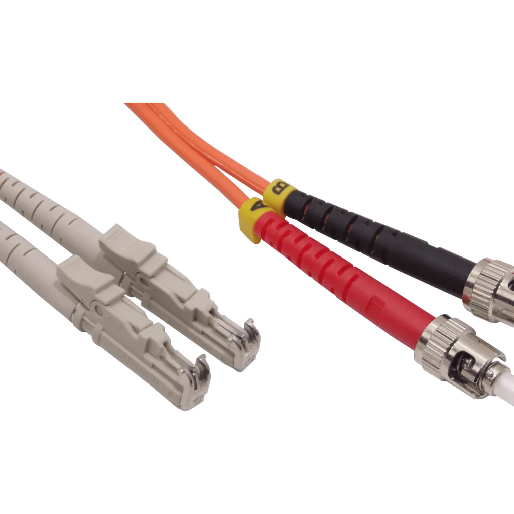 3mt E2000/UPC-ST/UPC OM1 MultiModo MM Duplex Jumper Fibra 62.5/125um