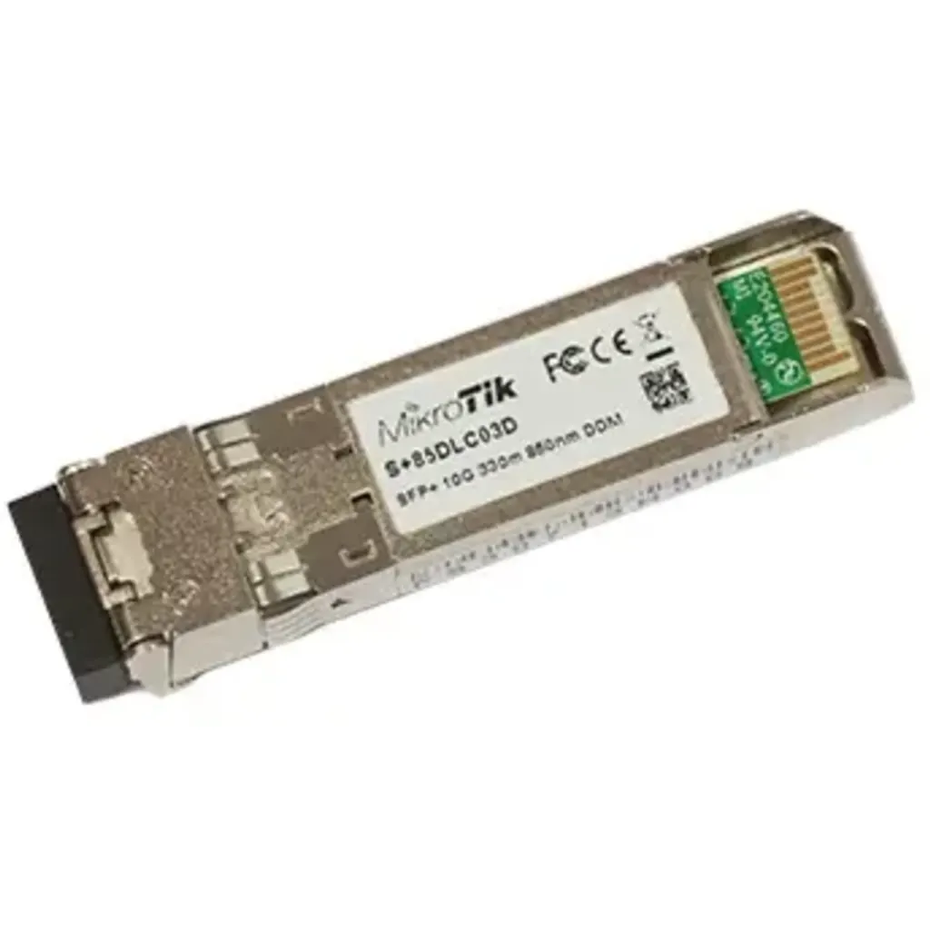 Transceiver MikroTik S+85DLC03D SFP+ 10 Gigabit Ethernet - SFP+ / LC mu