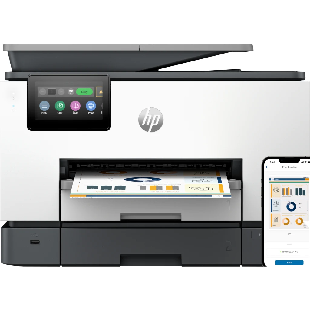 Impresora Multifunción HP OfficeJet Pro 9130 Inyeccion de Tinta color WiFi USB