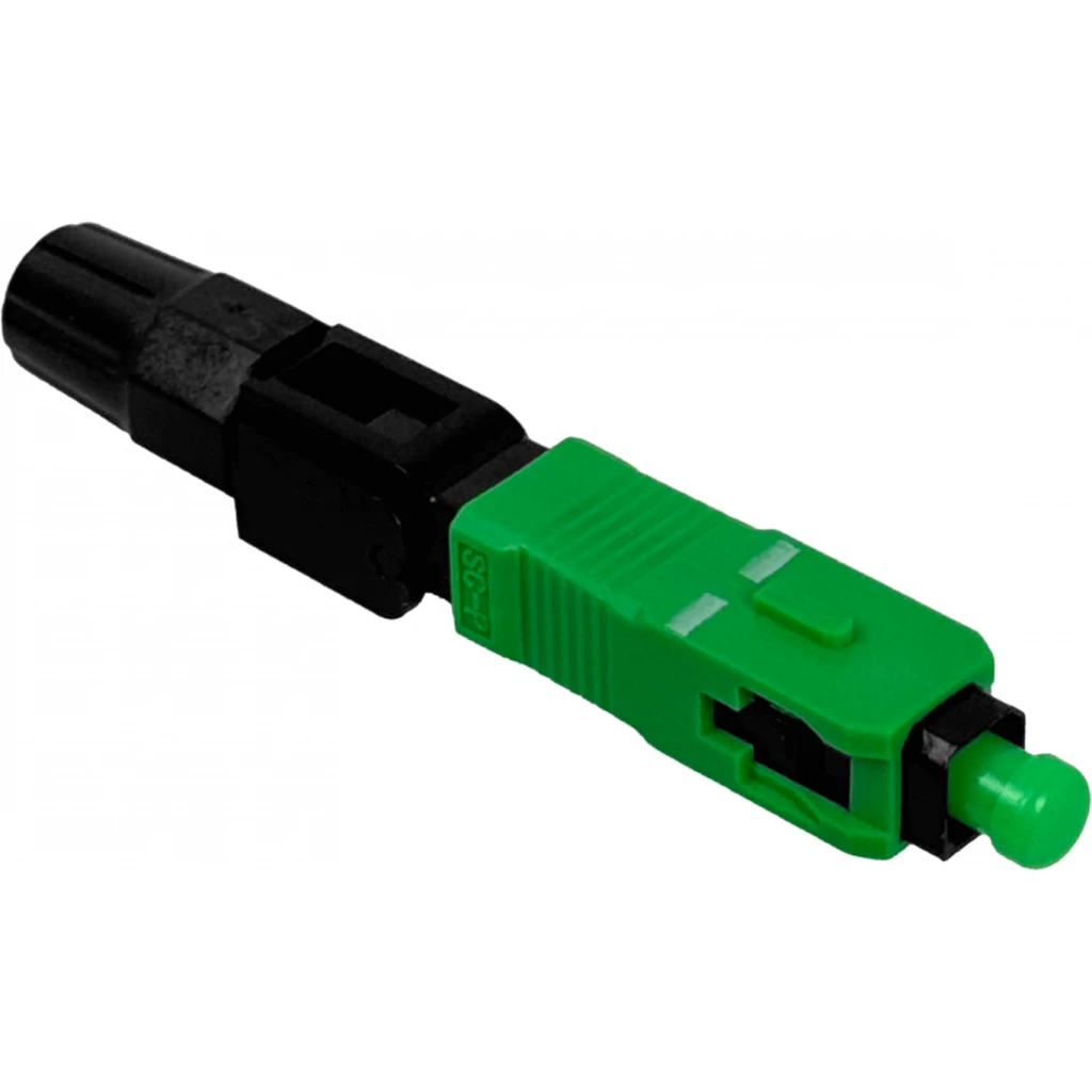 Imagen 4 de Conectores Rapidos MonoModo CFCAR-10. SC/APC Gu Pivote-Negro SM 10-unid G657A SX