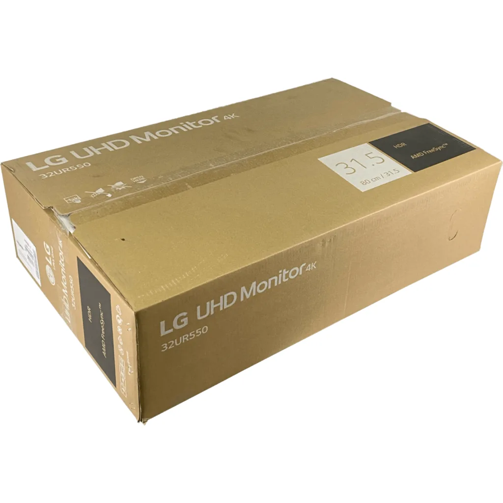 LG 31,5-Pulgadas 3840x2160 4K 2-HDMI 1-DP 16:09 Monitor HDR 32UR550-B
