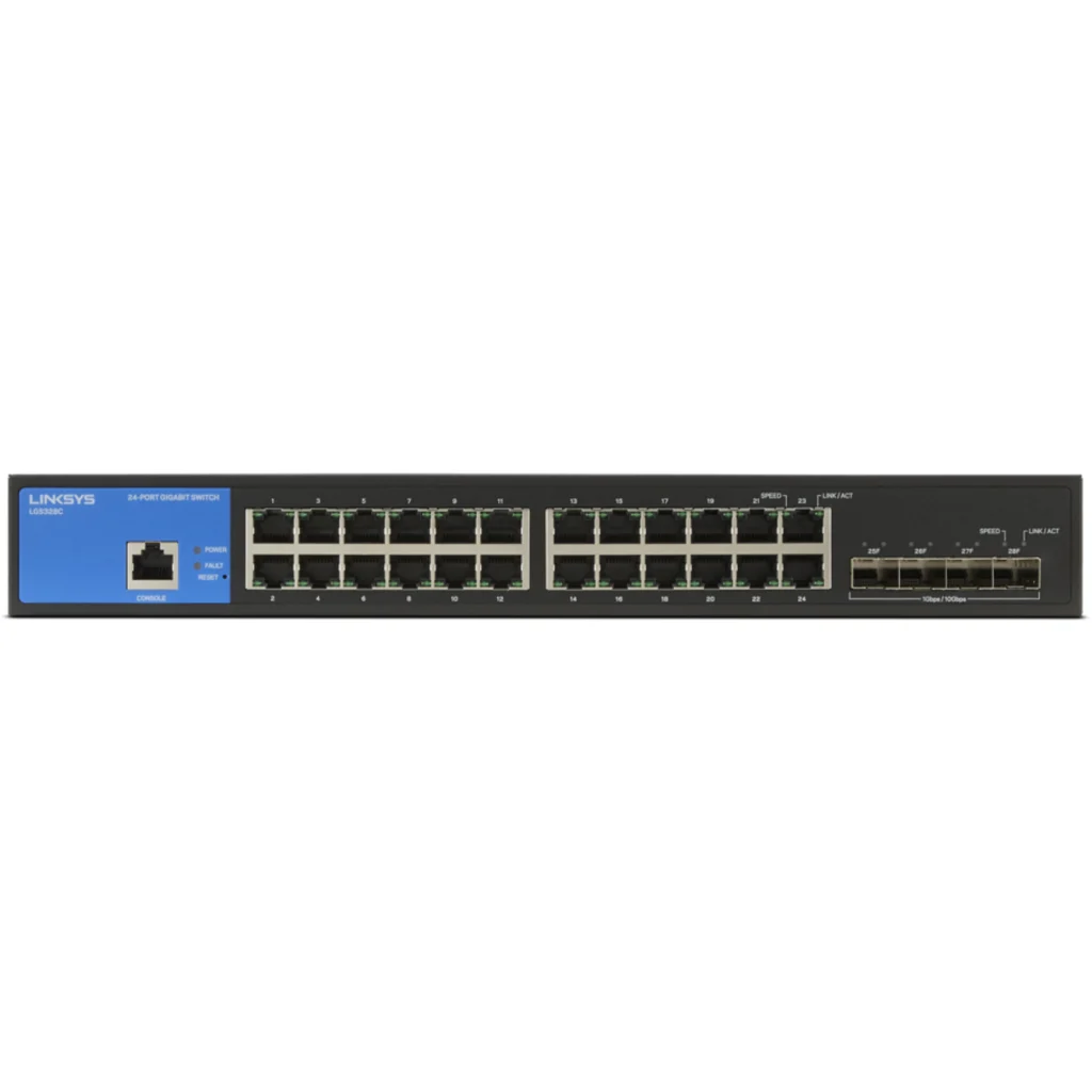 Imagen 1 de Linksys LGS328C 24 port Managed Gigabit Switch
