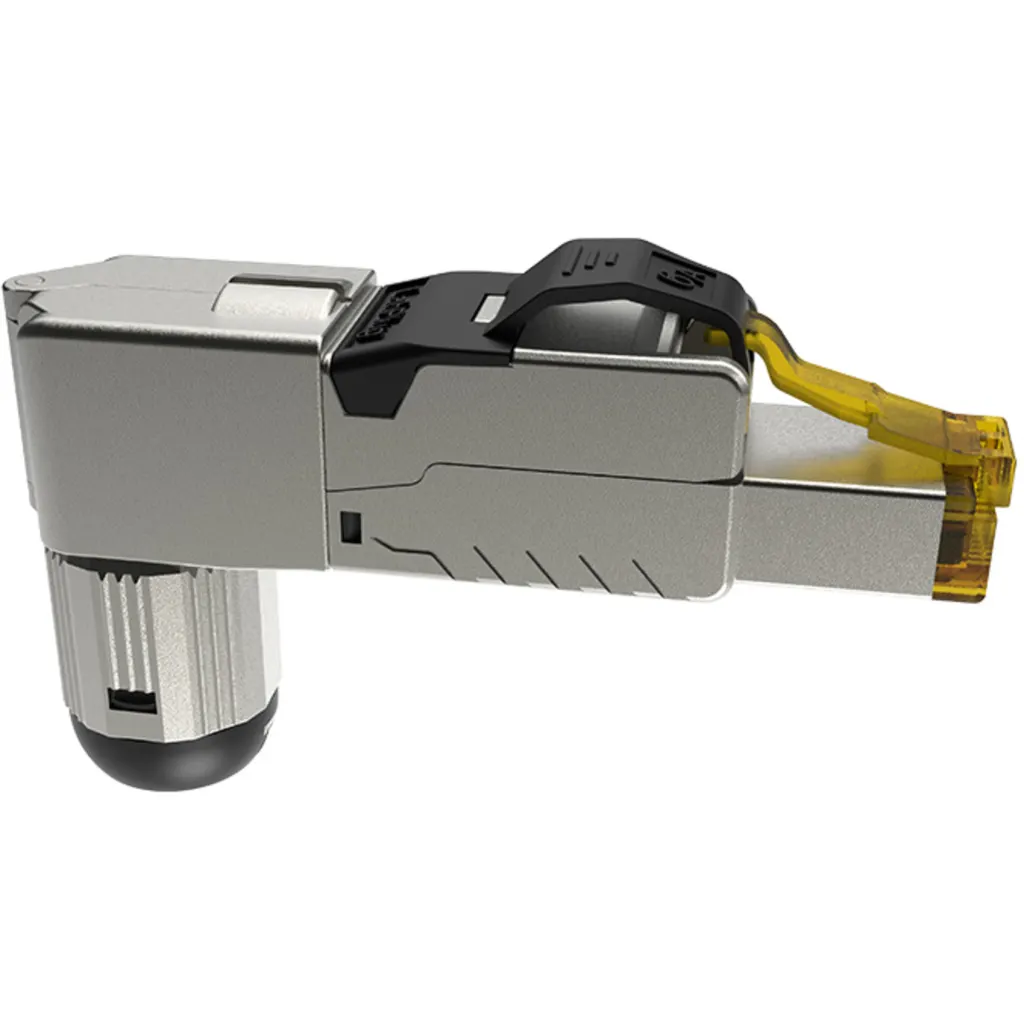 Imagen 6 de Nexxt Solutions Infrastructure - Modular Plug Termination Link - Cat6A - Packaged Quantity: 1 - 90 grados