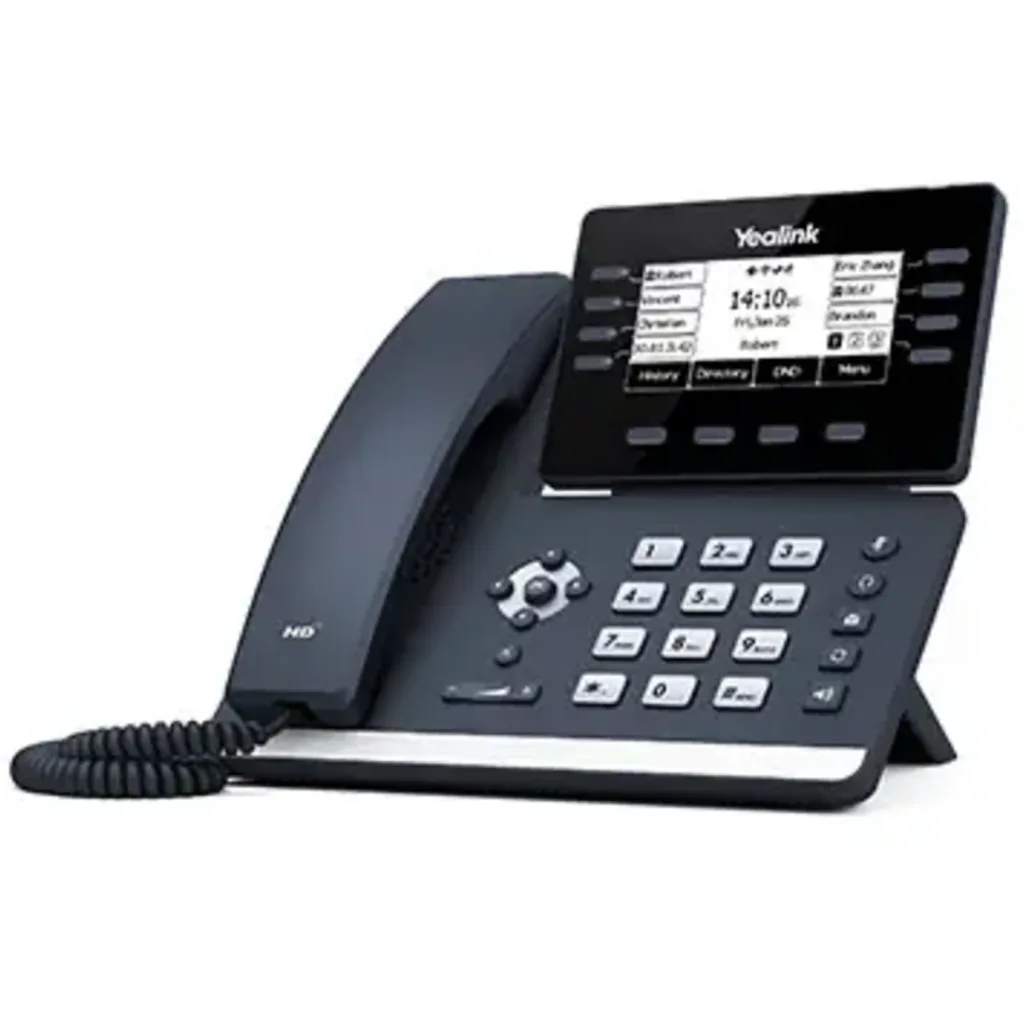 Imagen 1 de Teléfono IP Yealink SIP Gigabit POE WIFI Bluetooth incorporado 12 cuentas Voip