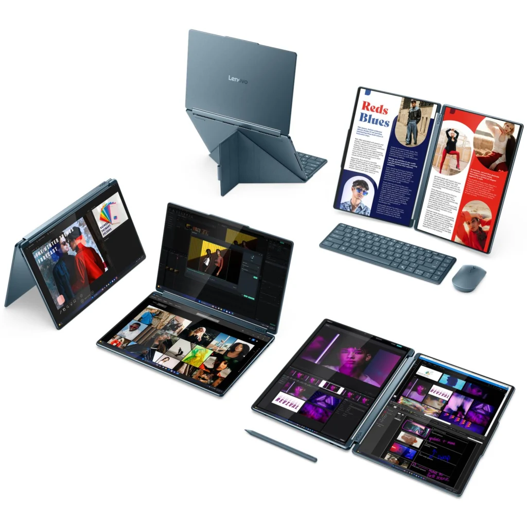 Imagen 9 de Notebook Lenovo Yoga 9 14IAH10 Ultra 9 285H 32GB 1TB 2*14" Táctil W11H+Pen