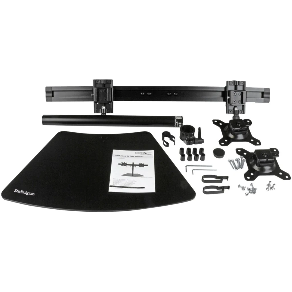 Imagen 4 de Soporte de Escritorio c/Base para 2 Monitores hasta 24" 7kg VMAX100 - STARTECH