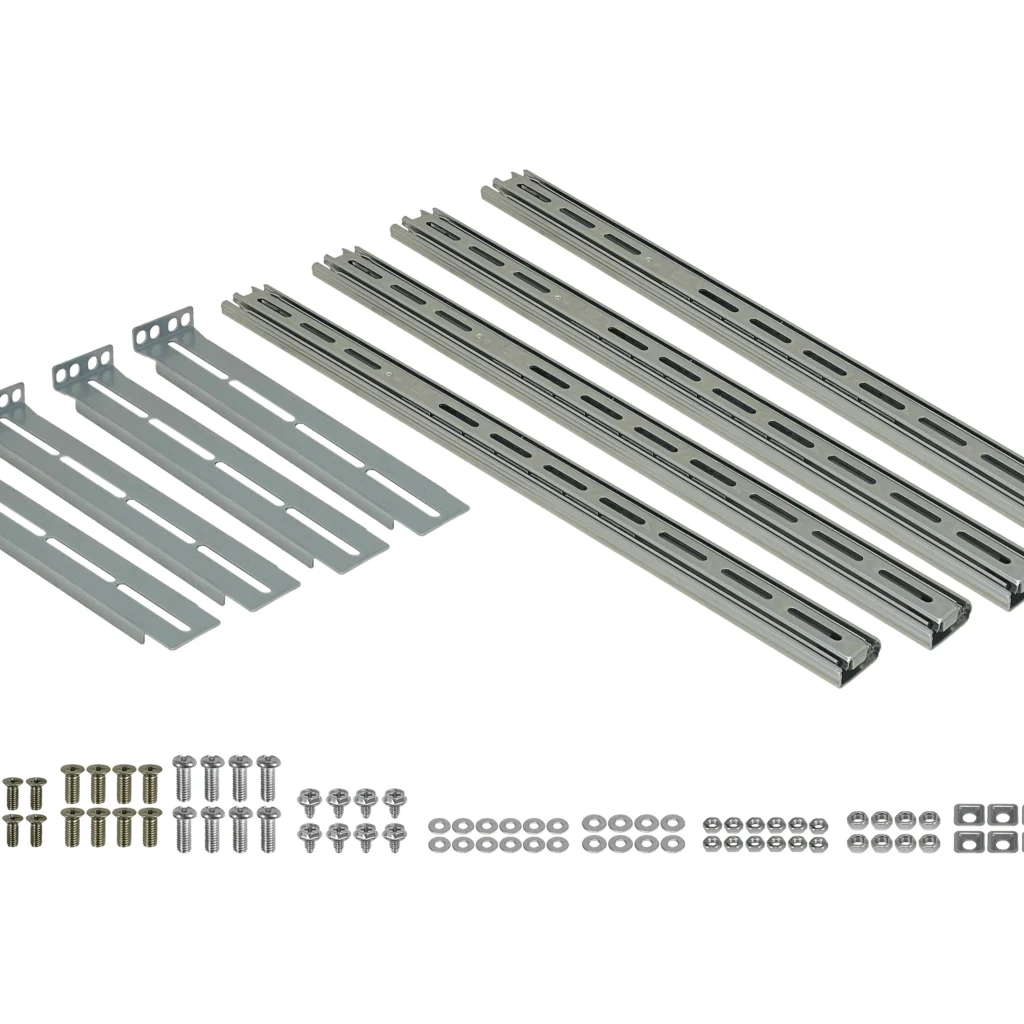 Imagen 2 de 1U Fondo-490-750mm Riel de Rack deslizable-450mm Soporta-30Kg
