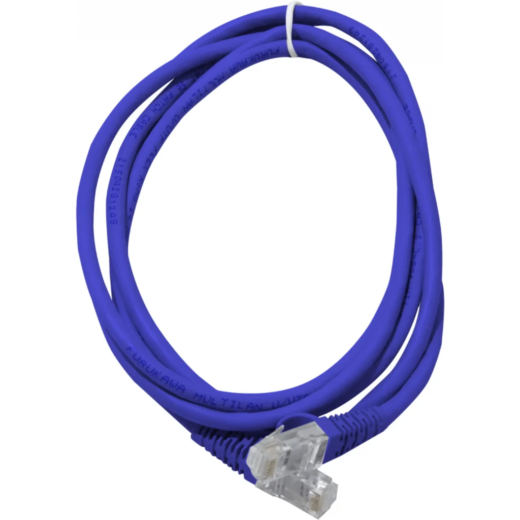FURUKAWA 2MT CAT6 AZUL U/UTP CM CABLE PATCH RJ45 MULTIFILAR 35123603