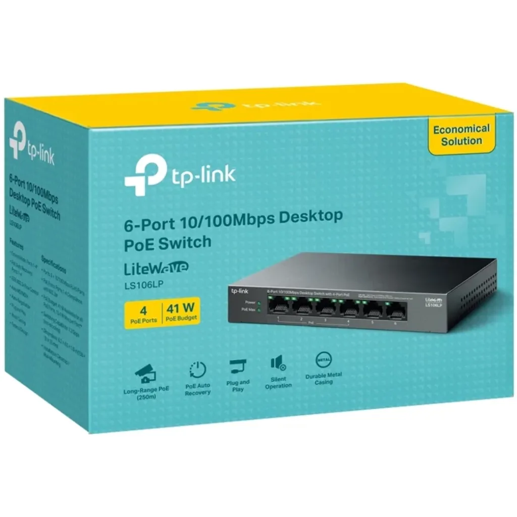 Imagen 2 de TP-Link - Switch - Conmutador de escritorio de 6