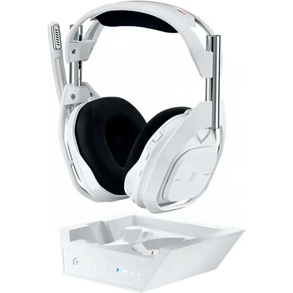 Imagen 2 de Audífonos Gamer inalámbricos Logitech G Astro A50 X Lightspeed Dolby Atmos White