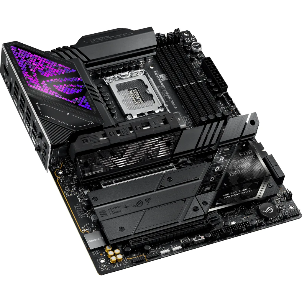 Imagen 8 de Tarjeta Madre Asus ROG Strix Z890-E Gaming WiFi LGA1851 4*DDR5 7*M.2 DP HDMI ThB
