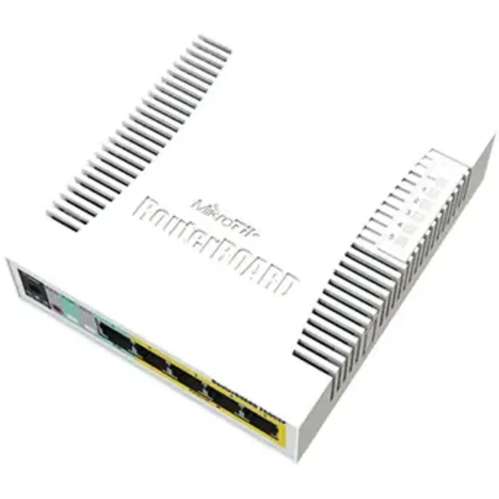 Imagen 2 de Switch MikroTik RB260GSP, 4*Gigabit PoE-out, 1*SFP, SwOS