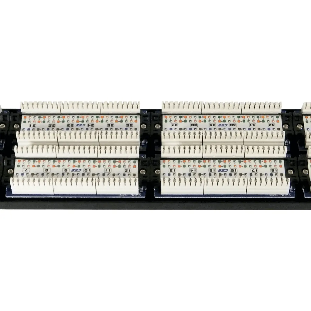 Imagen 3 de LINKMADE 48-RJ45 CAT5E UTP PATCHPANEL 2U UL CERTIFIC