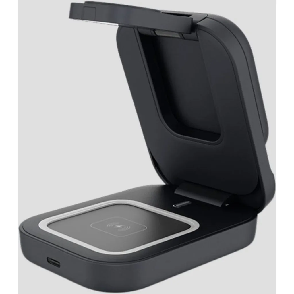 Imagen 4 de Base de Carga Innalámbrica KlipX KDC-150, 15W Soporte Verticl USB-C p/celular