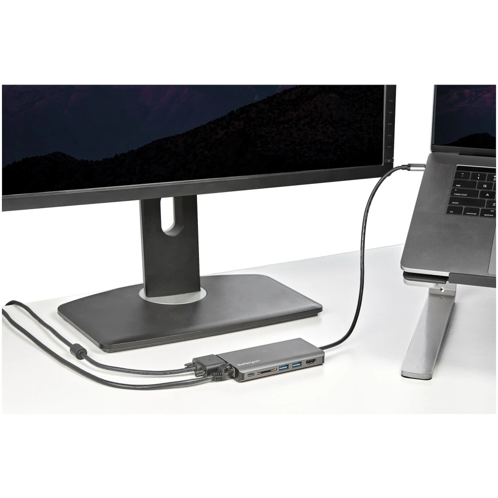 Imagen 9 de Adaptador Multipuertos USB-C HDMI/VGA 100W PD Ethernet 1xUSB C 2x USB 3