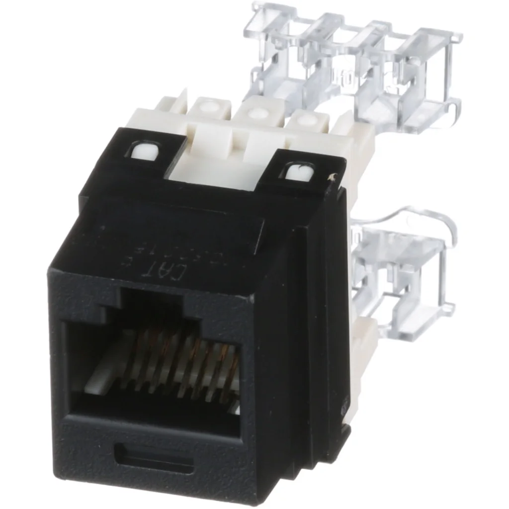 Imagen 3 de Panduit NetKey Punchdown Jack Module Modular insert - RJ-45 - black
