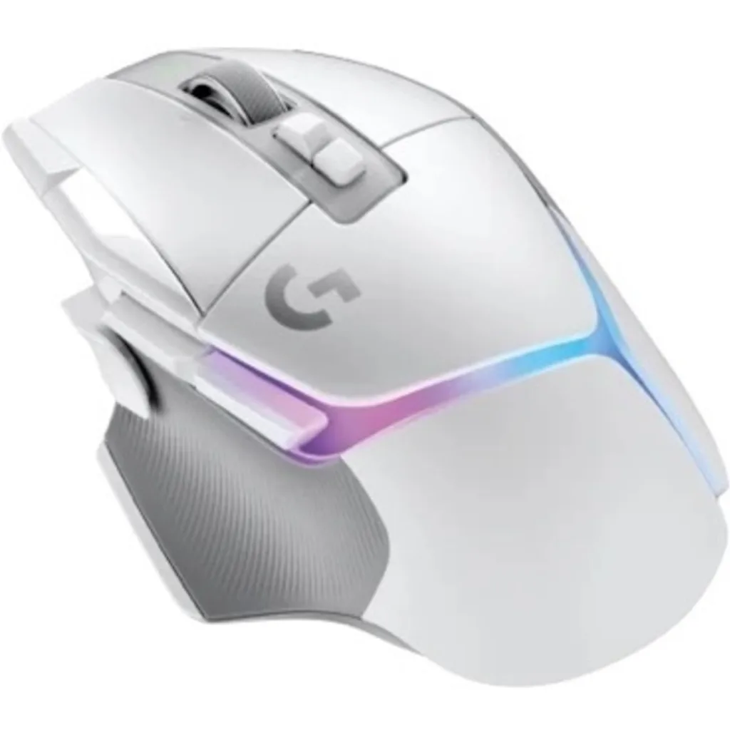 Mouse Gamer Logitech G502 X Plus Color Blanco Inalámbrico con Receptor RGB