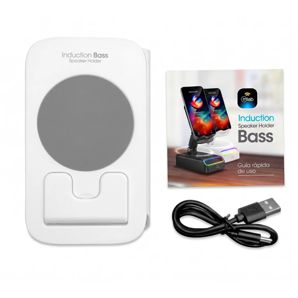Imagen 5 de MLAB PARLANTE SOPORTE INDUCTION BASS WHITE