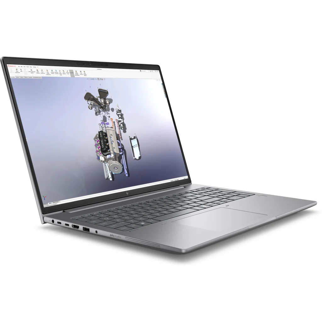 Imagen 1 de HP ZBook - Notebook - Intel Core Ultra 9 285H / 5.4 GHz - 32 GB - DDR5 SDRAM - SSD - NVIDIA Quadro RTX 2000 - Windows 11 Pro