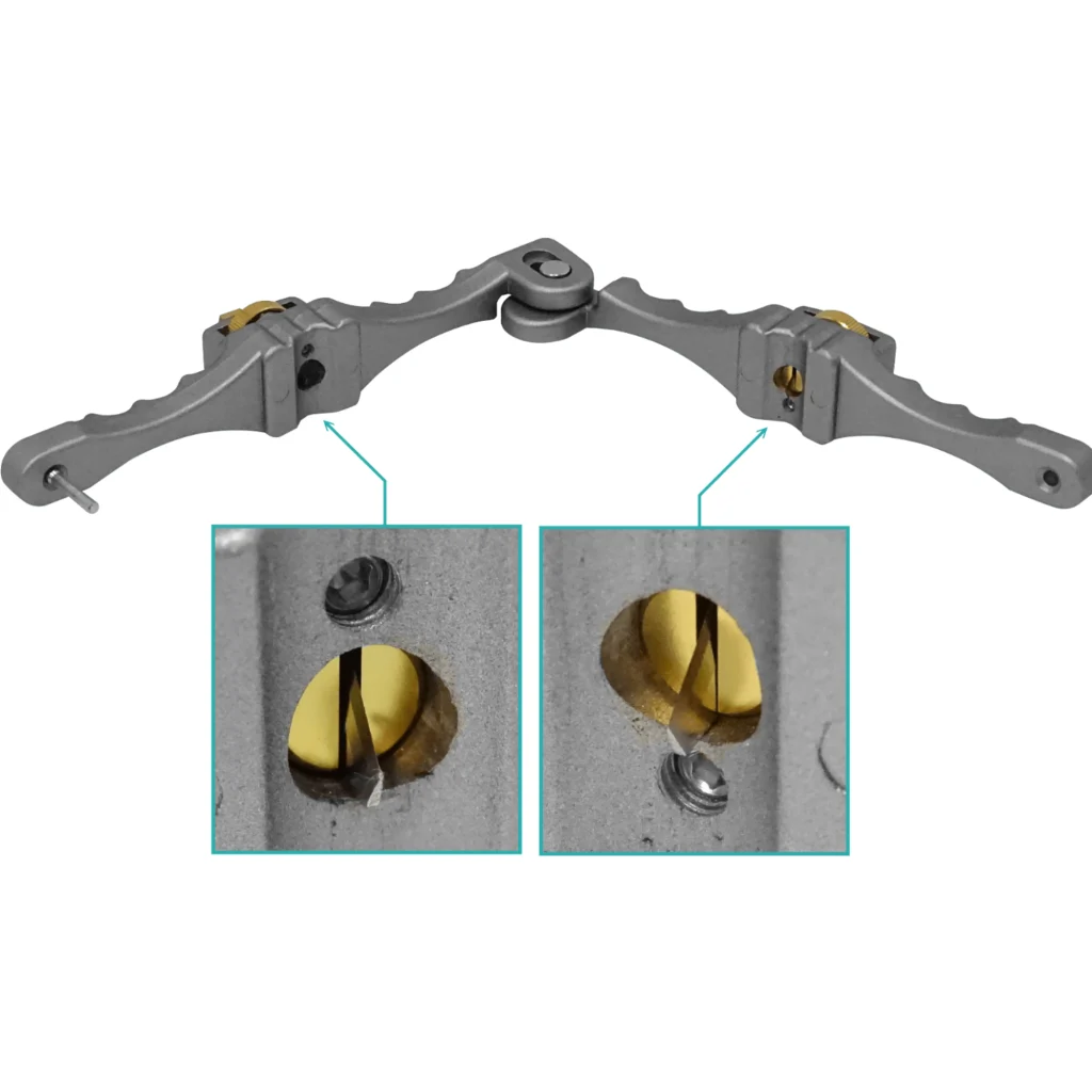 Imagen 2 de 10-25mm Sangradora para Cable Fibra Optica c/2-repuestos
