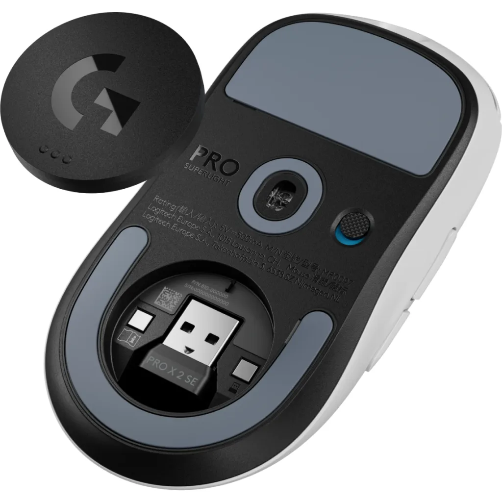 Imagen 4 de Mouse Gamer Inalámbrico Logitech G Pro X Superlight 2 SE LIGHTSPEED Color Blanco