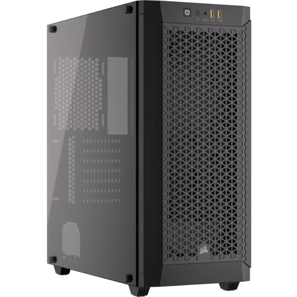 Gabinete Corsair 480T Airflow, Mid Tower Vid.Templ. 1*USB3.2/2*USB2.0 ATX Negro