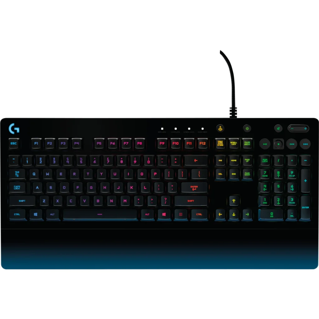 Imagen 8 de Teclado Gamer Alámbrico Logitech G213 Prodigy RGB Español USB Antiderrame Negro