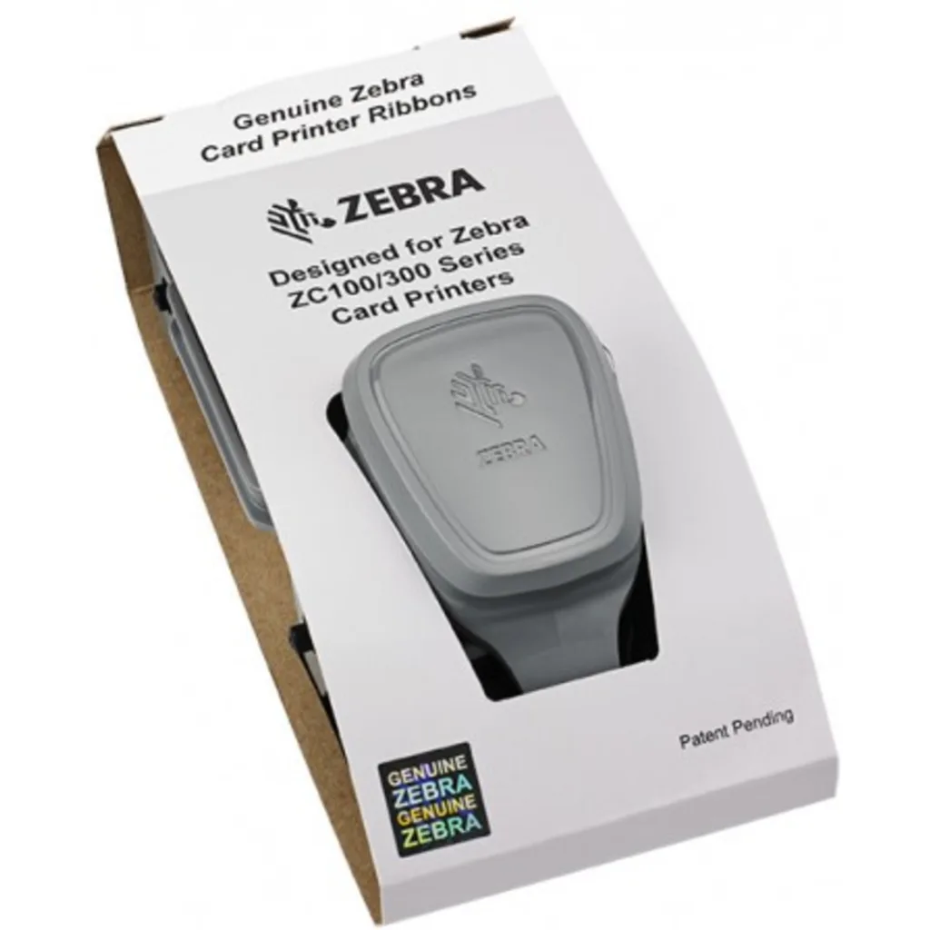 Cinta Zebra Ribbon Mono Black, para ZC300, 2000 Imágenes