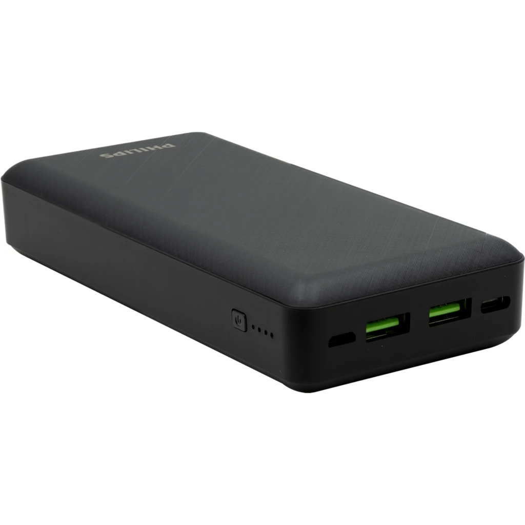 Imagen 1 de Power Bank Philips 20.000mAh 22.5W USB-C, micro USB