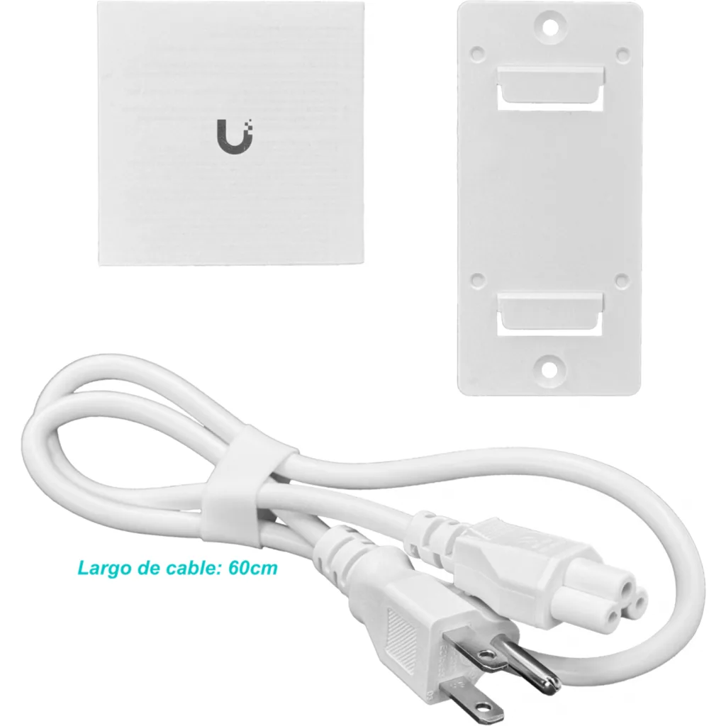 Imagen 6 de UBIQUITI 2,5Gbps 48VDC 30W Inyector PoE+ 0,65A 802.3at Cumple Norma