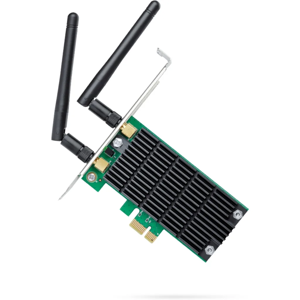 Tarjeta de Red Inalámbrica Interna TP-Link Archer T4E WiFi 5 PCIe 2 DuaBand LowP