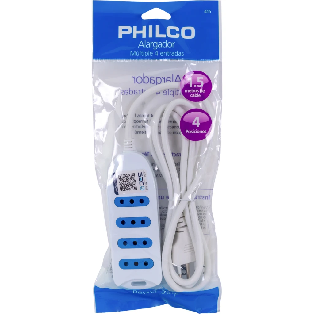 EXT. MULTIPLE 4 POS. 1.50 MTS BLANCA PHILCO