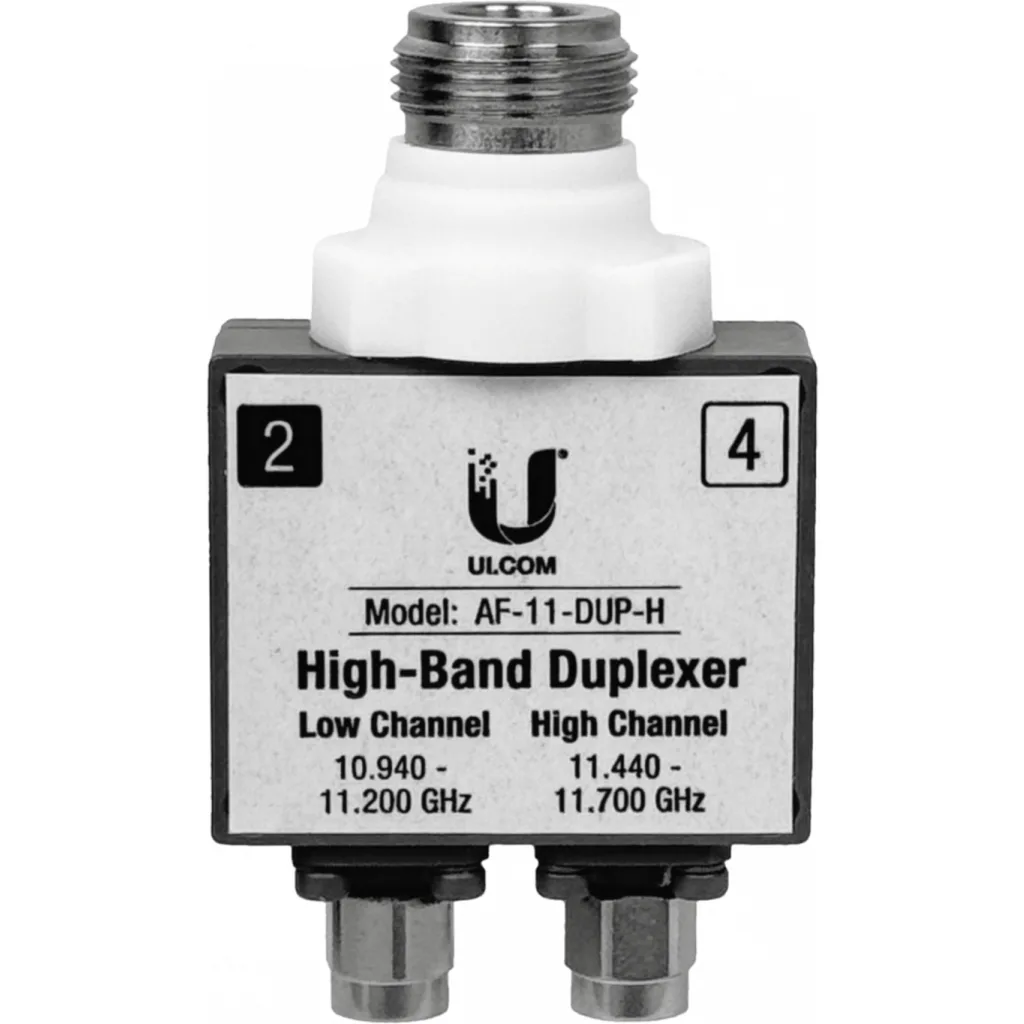 Imagen 2 de UBIQUITI 10,9-11,2/11,4-11,7GHz 2-SMA-M 1-N-H Multiplexor para AF-11