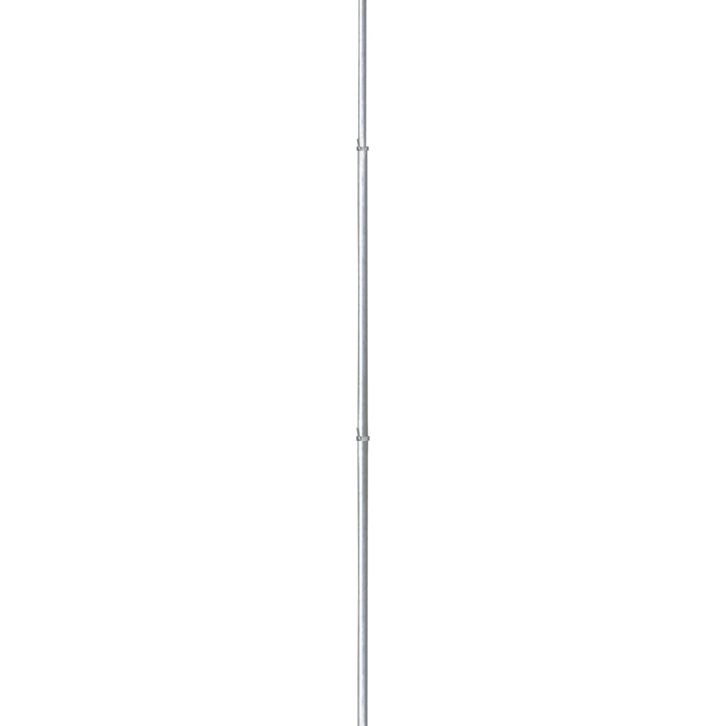 LINKMADE 8mt Mastil Liviano Telescopico Galvanizado No-req-piola