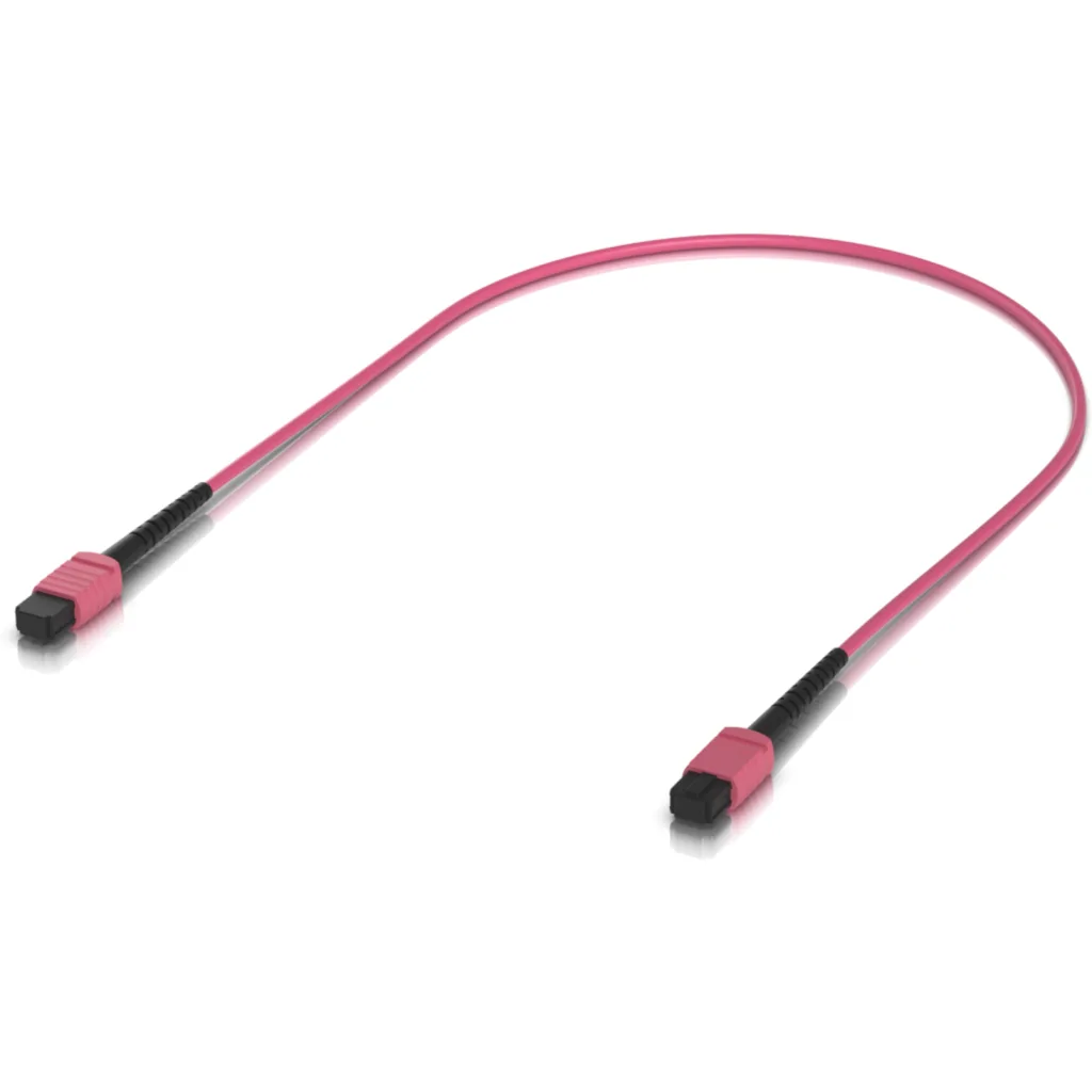 Imagen 2 de UI 0,5mt MPO-MPO 12-Fibras Type-B OM4 Multimodo MM Jumper Fibra LSZH