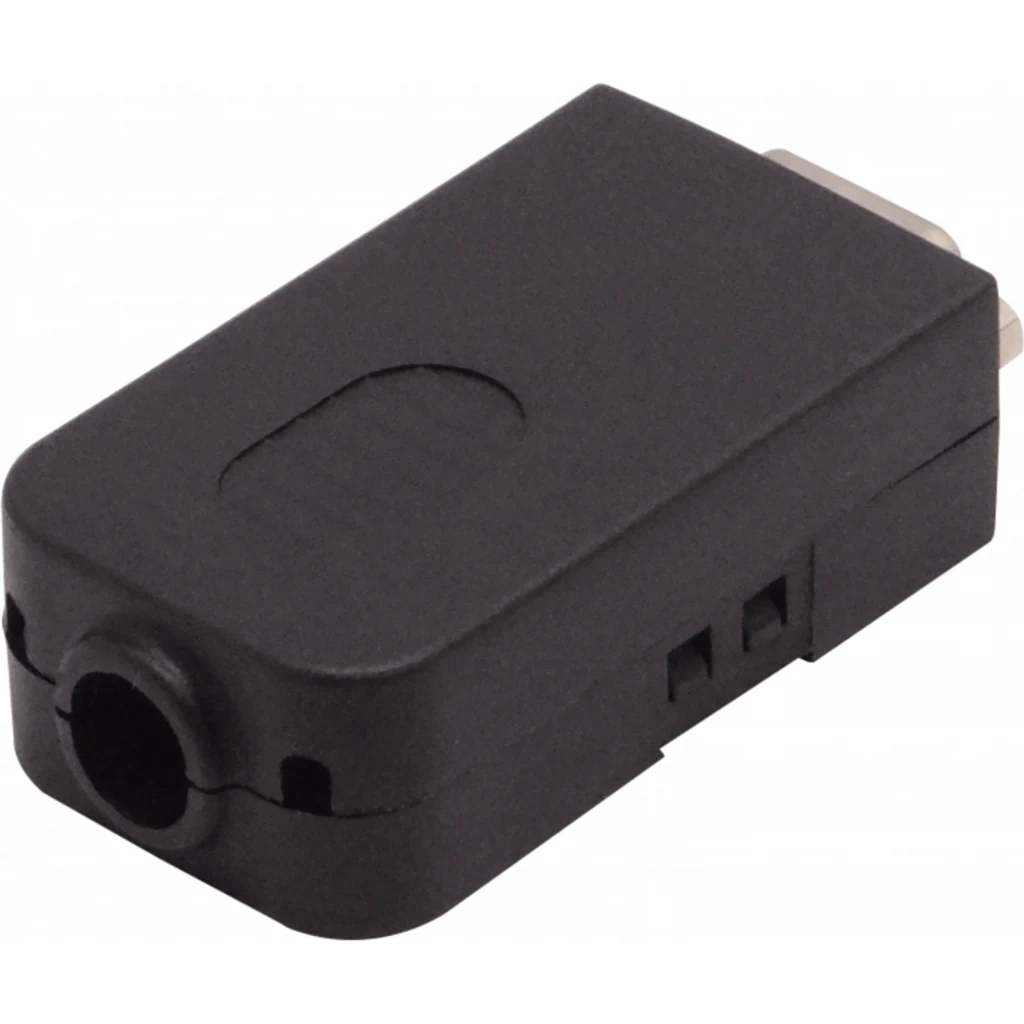 Atornillable DB15-VGA MACHO 15-pin Conector HD15 c/Tapa DE-15/M 31mm
