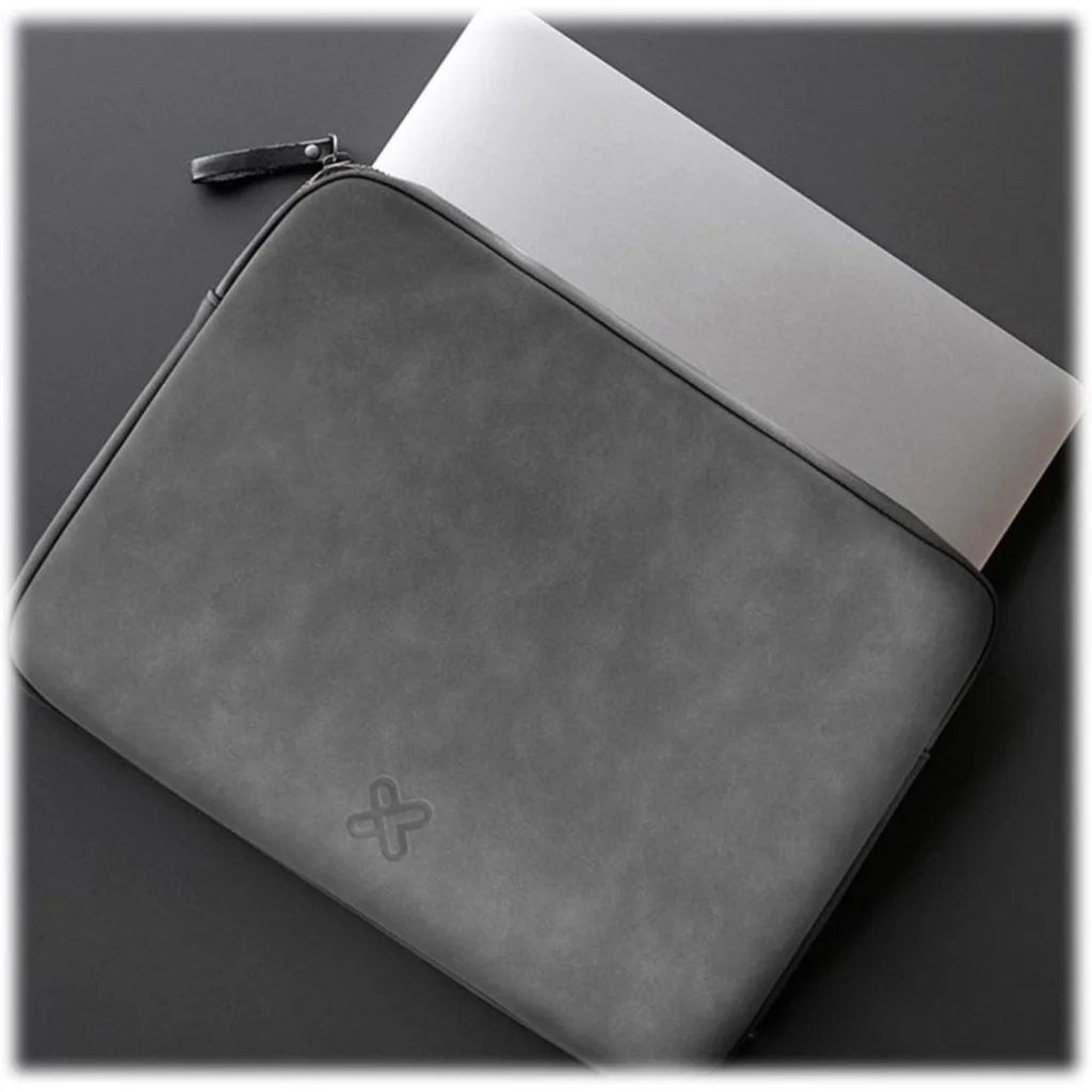 Imagen 30 de Funda KlipX KNS-220GR para Notebook hasta 15.6" Acolcha. Poliéster Gris