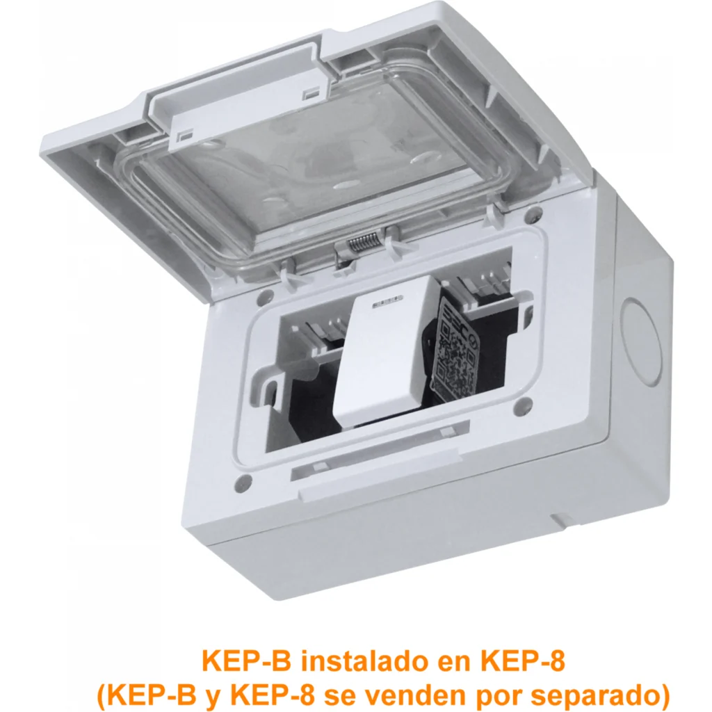 Imagen 1 de KALOP Blanco Bipolar 9/12 4pin Interruptor 10A 250V req/KEP-A KL40175