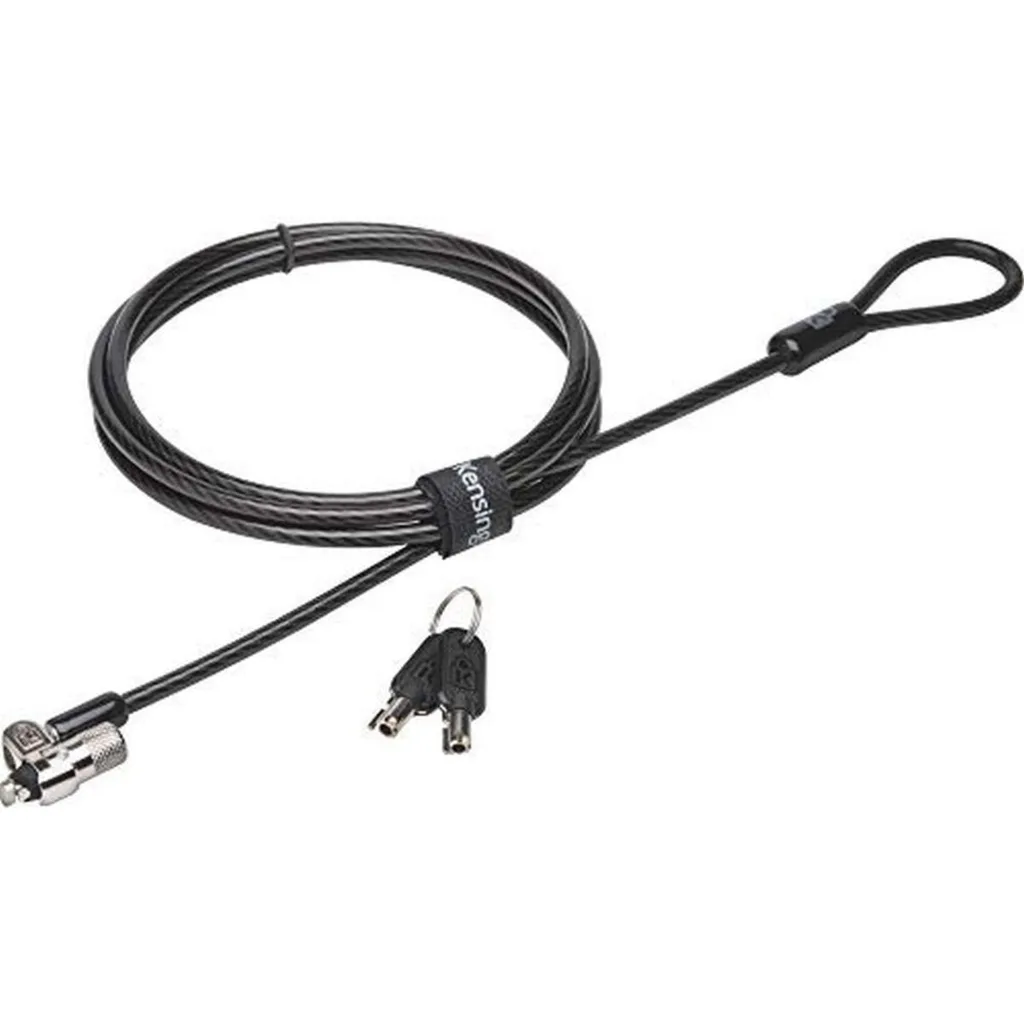 Imagen 0 de Cable de Seguridad Kensington K65020WW Acero al carbon Negro/Plata con Llave
