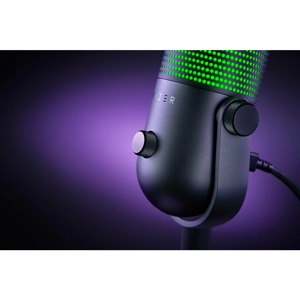 Imagen 2 de Razer - Microphone - Seiren V3 Chroma RGB USB Mic