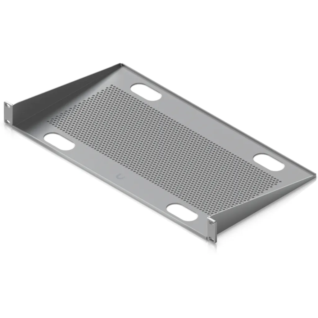 Imagen 1 de UBIQUITI Ventilada 1U 25cm-Fondo Bandeja p/Rack Soporta-20Kg