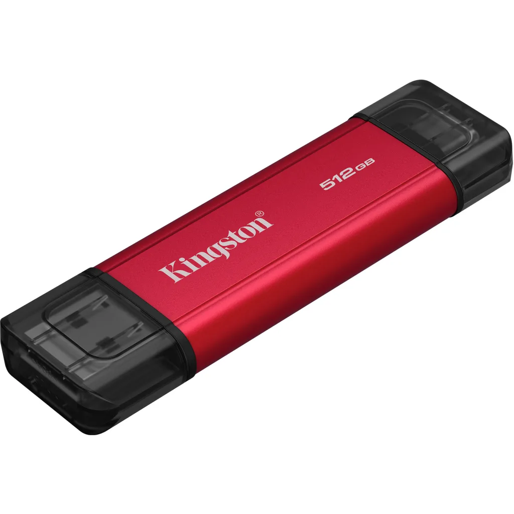 Imagen 1 de Unidad SSD Externo Kingston 512GB Dual USB-C/A Lec1050MB/s Esc950MB/s