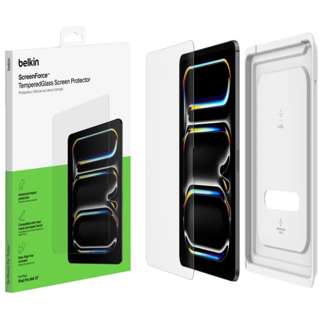 Imagen 4 de Lamina Glass Screenforce para iPad Pro 13" M4 Belkin