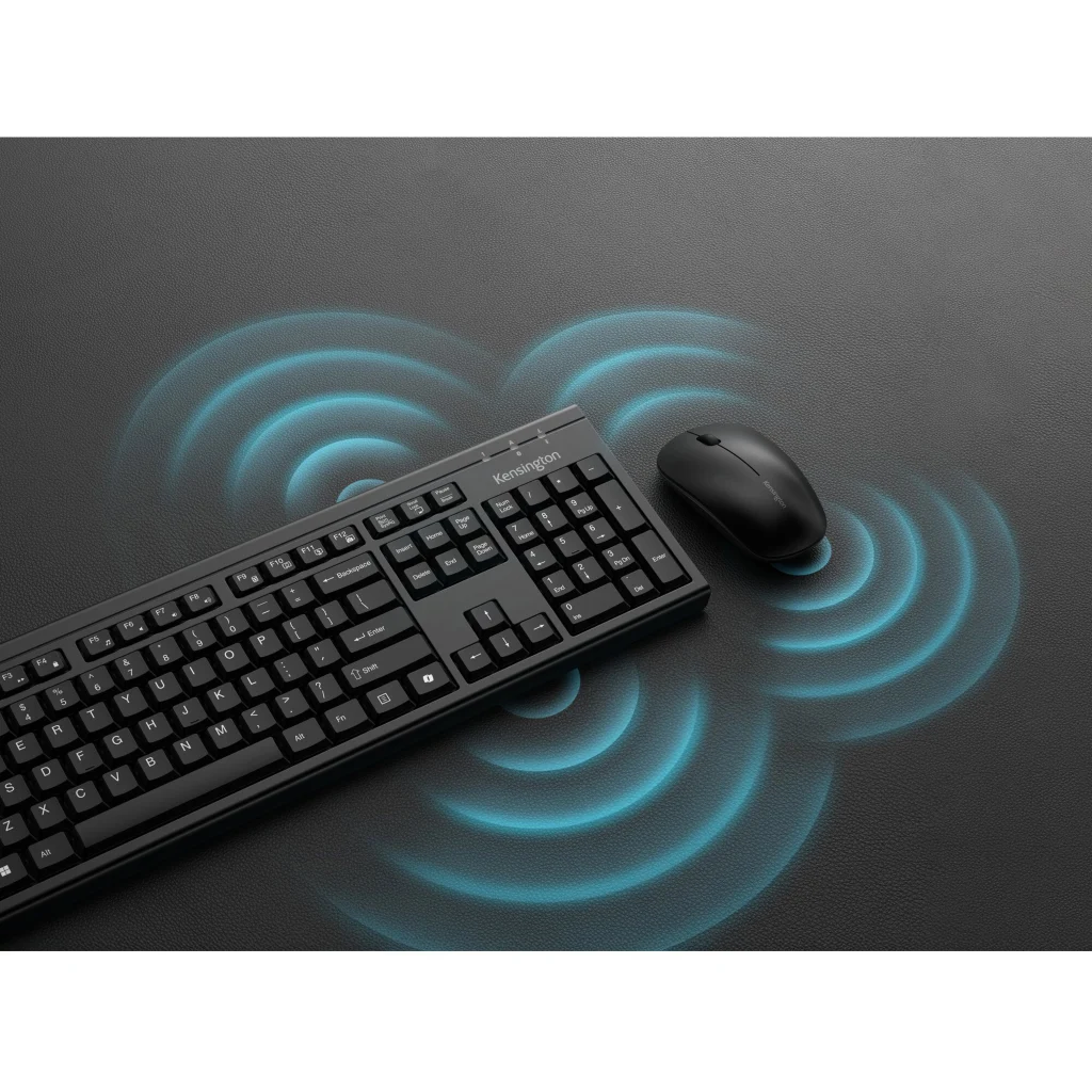 Imagen 13 de Kit Teclado Mouse Inalámbrico Kensington K75560ES Recargable Español RF Bt Negro