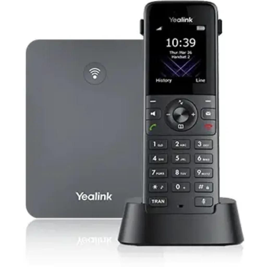 Auricular DECT Yealink W73H Compatible con Base W70B y pack W73P