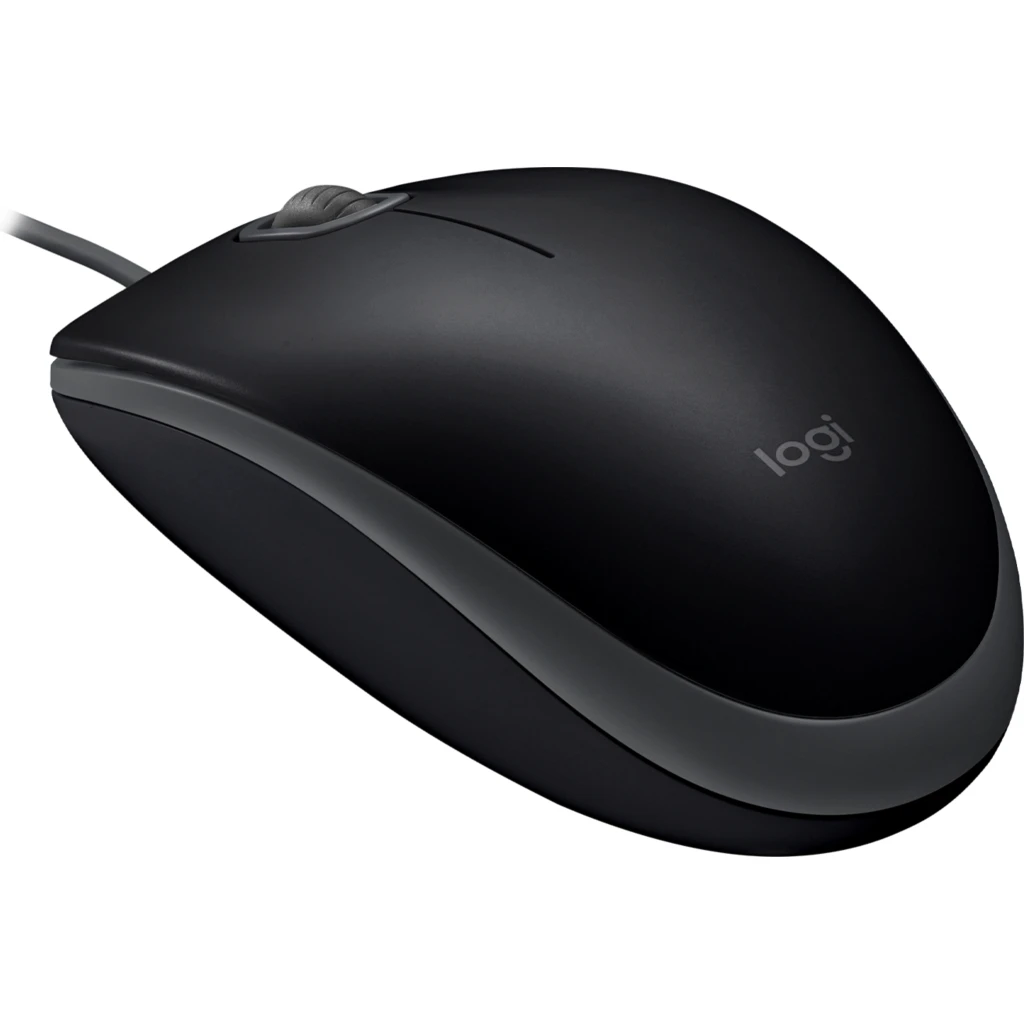 Imagen 1 de Mouse Logitech M110 Silent Optico Conectividad Alámbrica USB Color Negro 